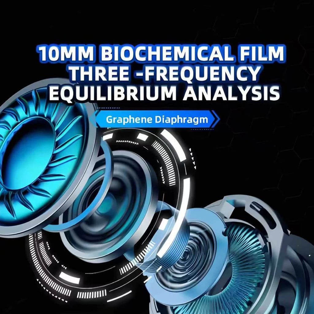 GM02 Bluetooth 5.3 Earphones Sports Headset Wireless In-Ear Gaming with Mic Dual Mode Music Headphones New