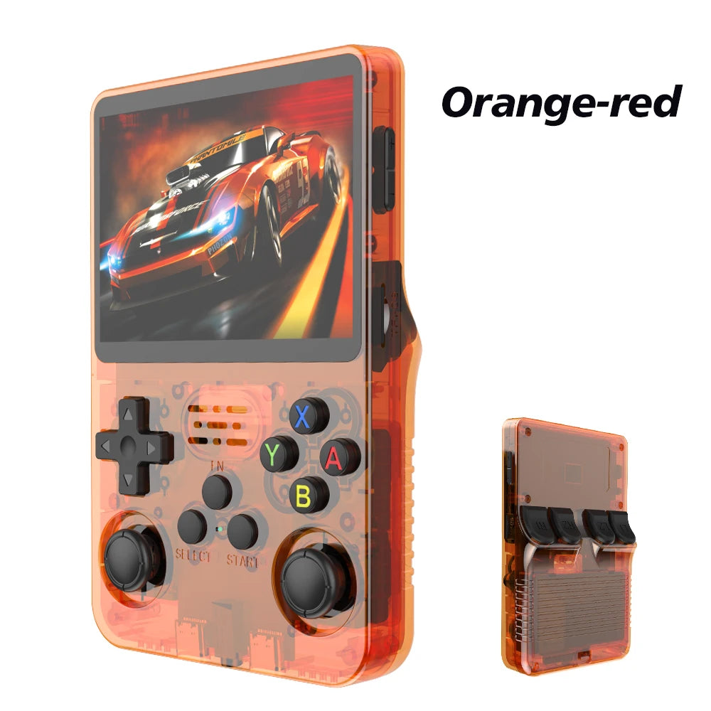 R36S Retro Handheld Video Game Console 3.5 Inch IPS Screen Storage 20000 Game Library Arkos Linux System Portable Pocket Player