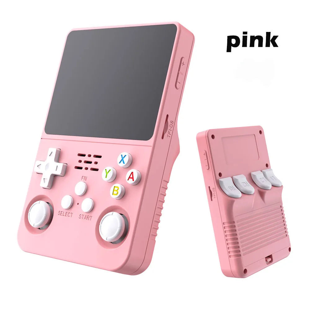 R36S Retro Handheld Video Game Console 3.5 Inch IPS Screen Storage 20000 Game Library Arkos Linux System Portable Pocket Player