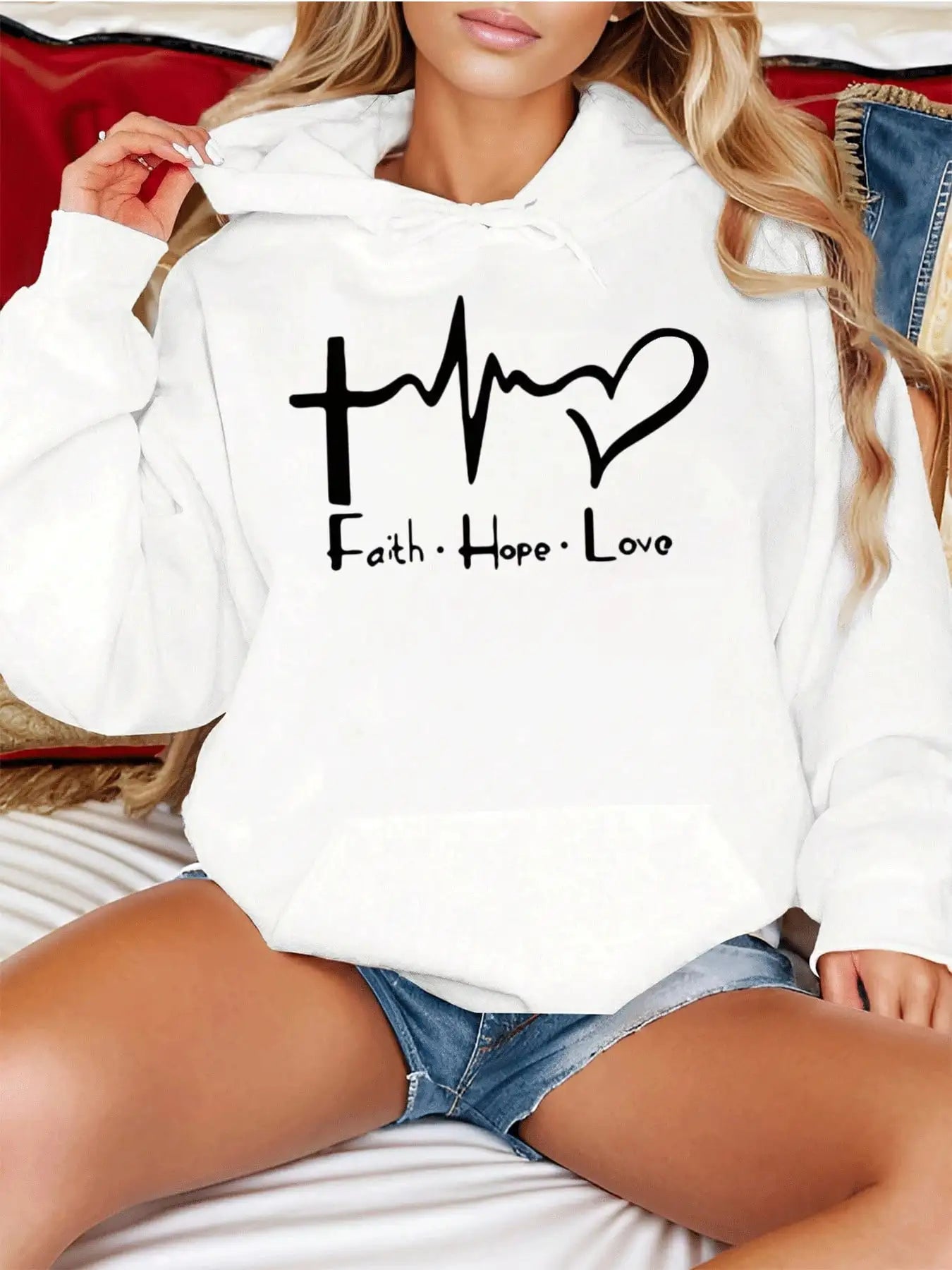 Men's and Women's Plus Size Printed Top, Loose Casual, Soft, Comfortable and Breathable, Outdoor Sports Loose Pullover Hoodie