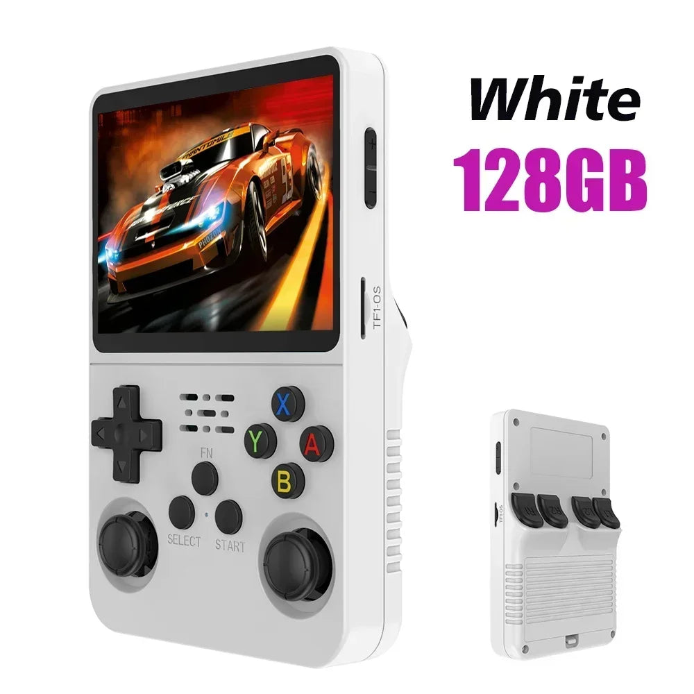 R36S Retro Handheld Video Game Console 3.5 Inch IPS Screen Storage 20000 Game Library Arkos Linux System Portable Pocket Player