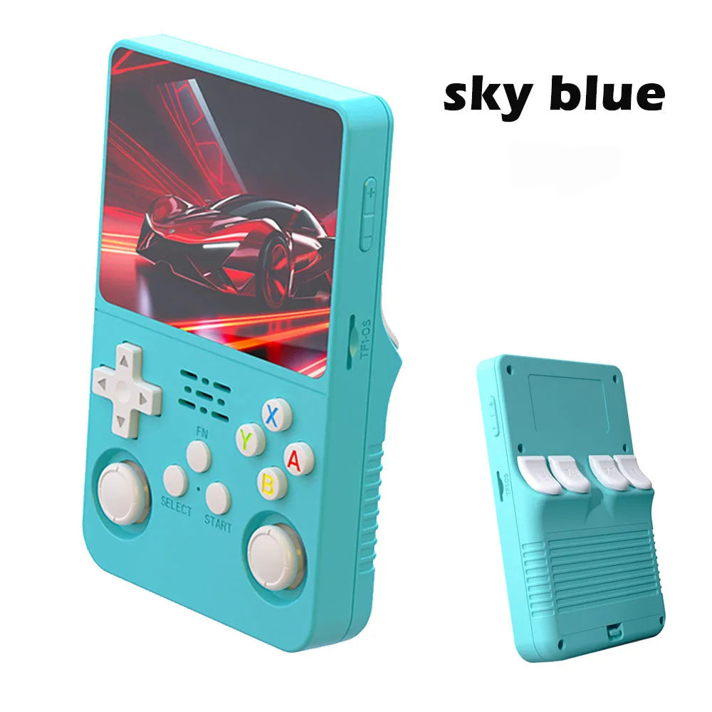 R36S Retro Handheld Video Game Console 3.5 Inch IPS Screen Storage 20000 Game Library Arkos Linux System Portable Pocket Player