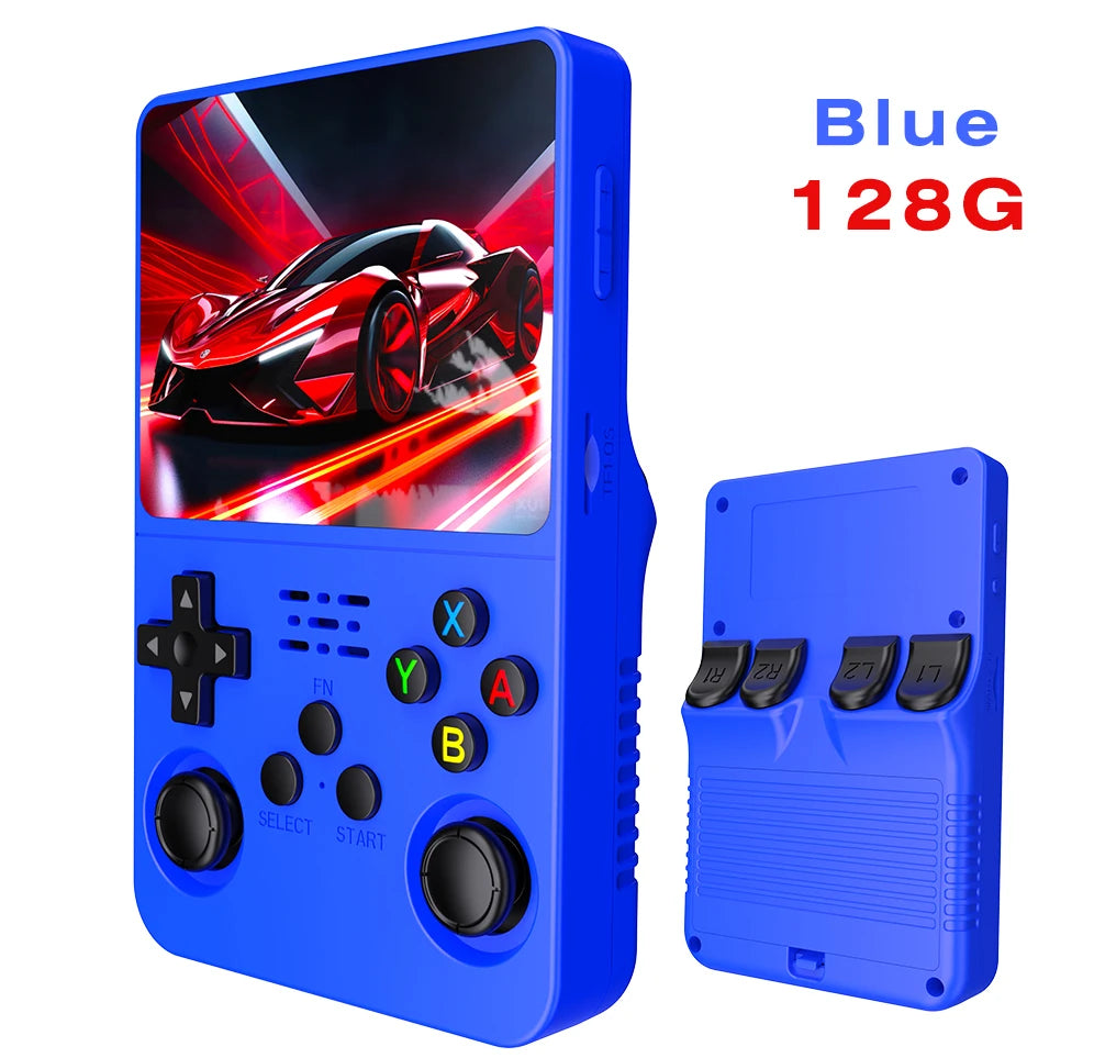 R36S Retro Handheld Video Game Console 3.5 Inch IPS Screen Storage 20000 Game Library Arkos Linux System Portable Pocket Player